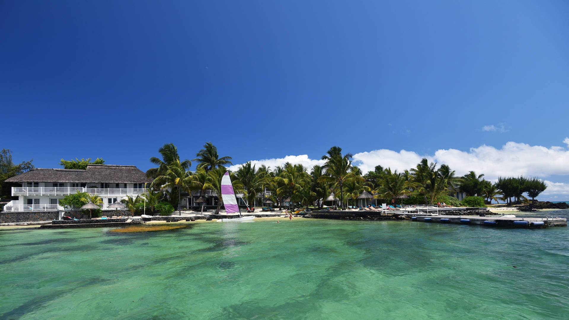 La Pirogue Mauritius пляж