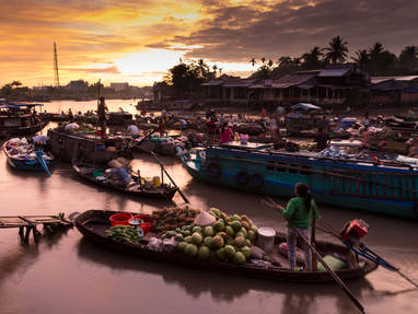 Mekong-Delta-sunrise