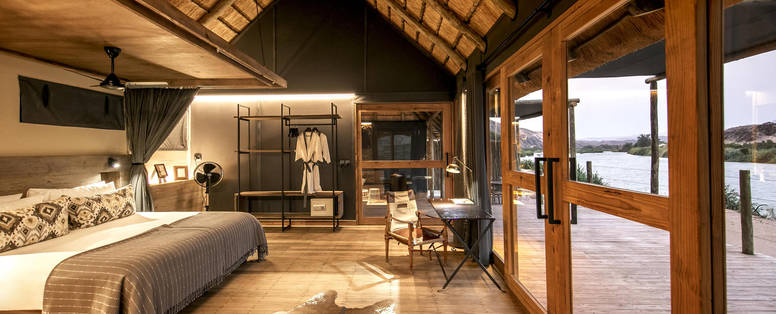 kamer  bij Serra Cafema in namibië