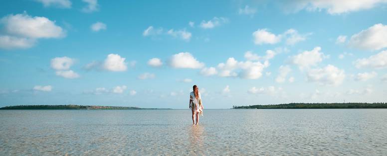 strand bij pole pole in Tanzania