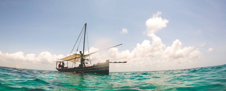 boottocht bij pole pole in Tanzania