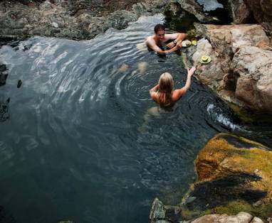 Hotspring in Nyerere National Park