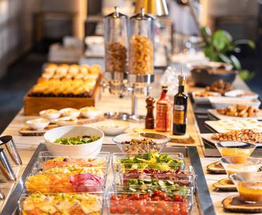 Osaka Cross Hotel, ontbijt buffet