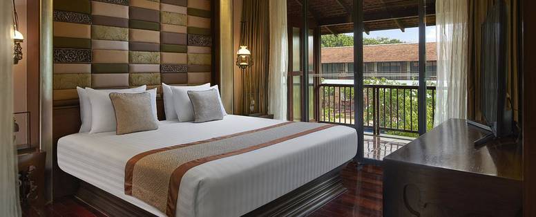 Jacuzzi Suite bij Sukhothai Heritage Resort nabij Sukhothai, Thailand